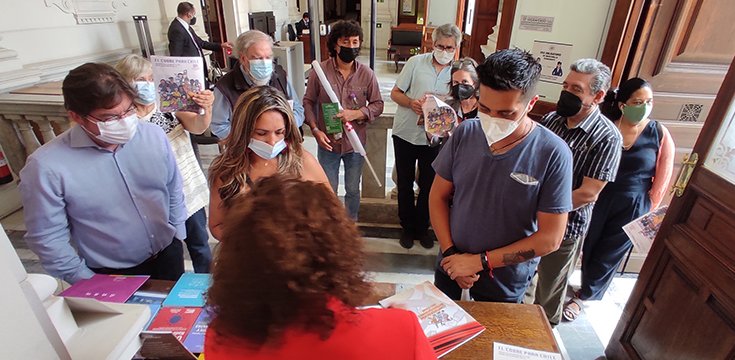 Cobre y Litio para Chile: Trabajadores del Cobre entregan carta a Presidenta de la Convención Constitucional