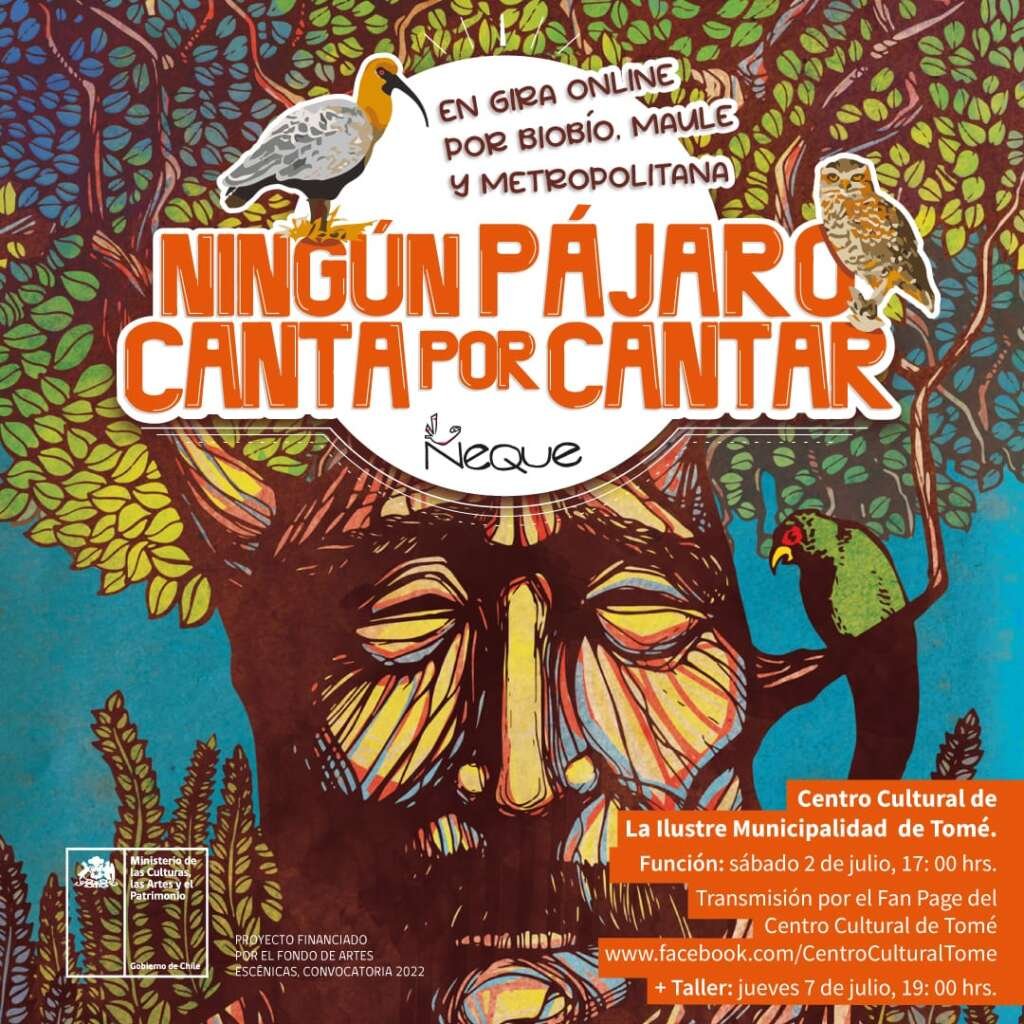 Obra “Ningún Pájaro Canta por Cantar” en El Bío Bío