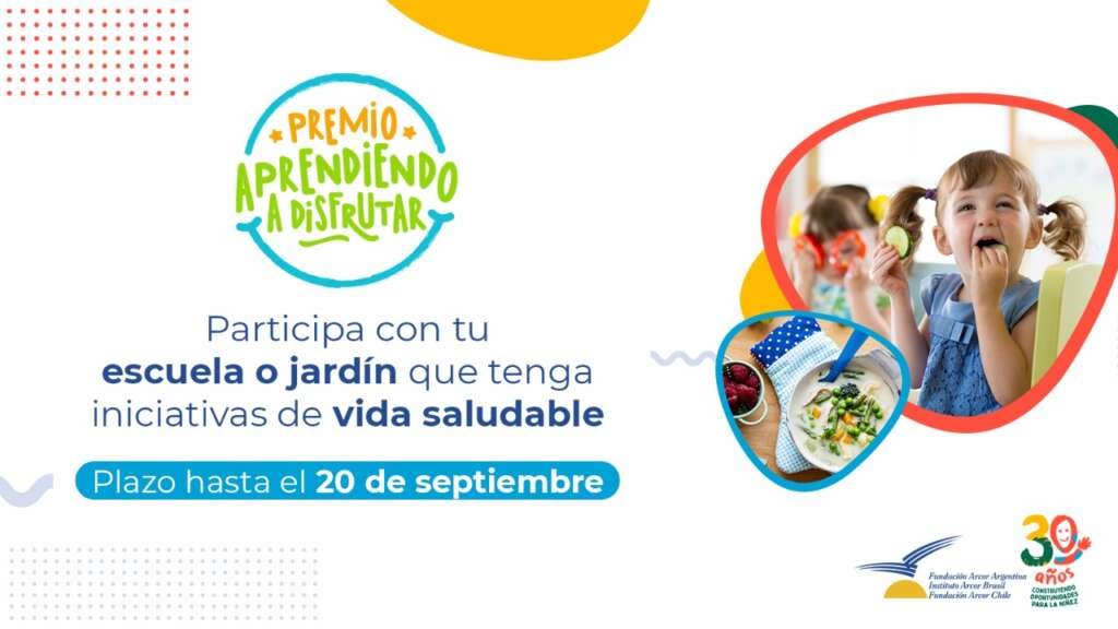 Premio aprendiendo a disfrutar para la promoción de hábitos de vida saludable en la niñez