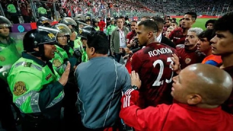 Venezuela rechazó agresiones a atletas de la Vinotinto en Perú