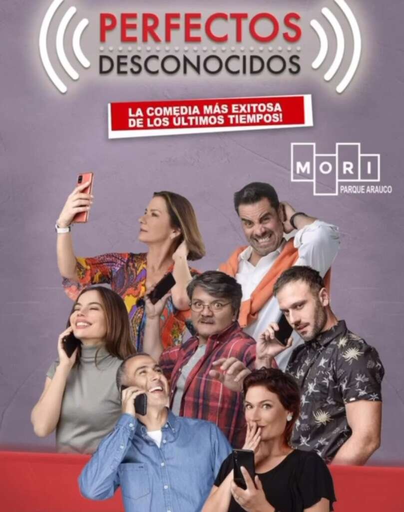 Perfectos desconocidos: Vuelve la exitosa comedia al teatro Mori