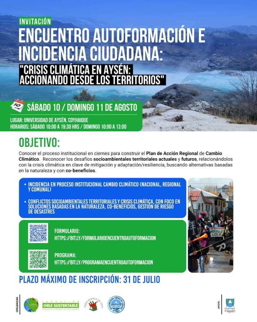 Crisis Climática: Convocan a encuentro de autoformación e incidencia ciudadana