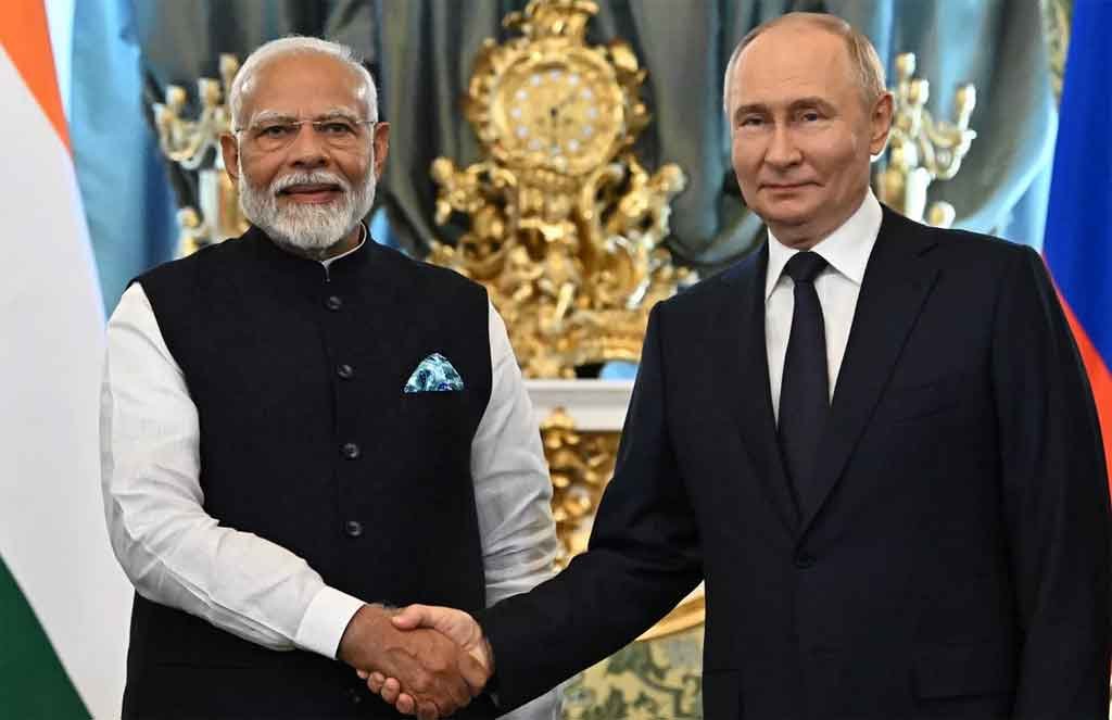 Asociación estratégica privilegiada: Putin y Modi entablan negociaciones en Moscú