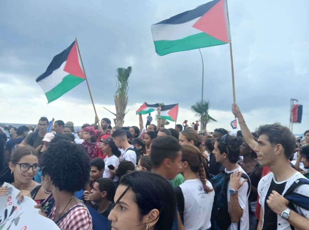 Video: Chilenos de la ciudad de Temuco se solidarizan con el pueblo palestino ante el genocidio