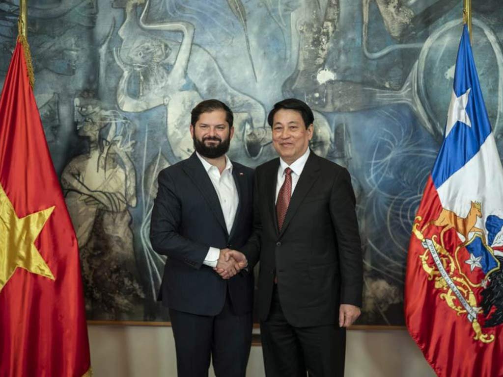 Chile y Vietnam fortalecen vínculos durante visita de Luong Cuong