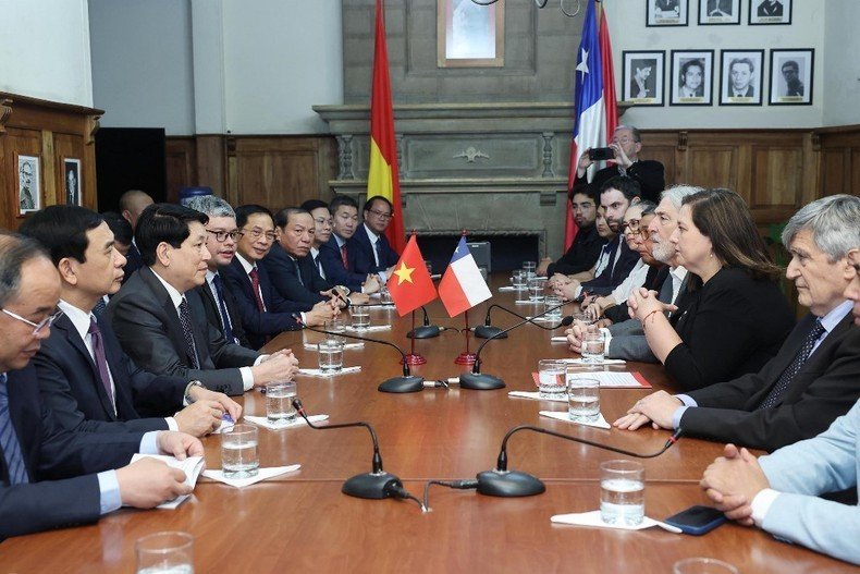 Vietnam aspira robustecer relaciones de amistad tradicional con Chile, afirma presidente